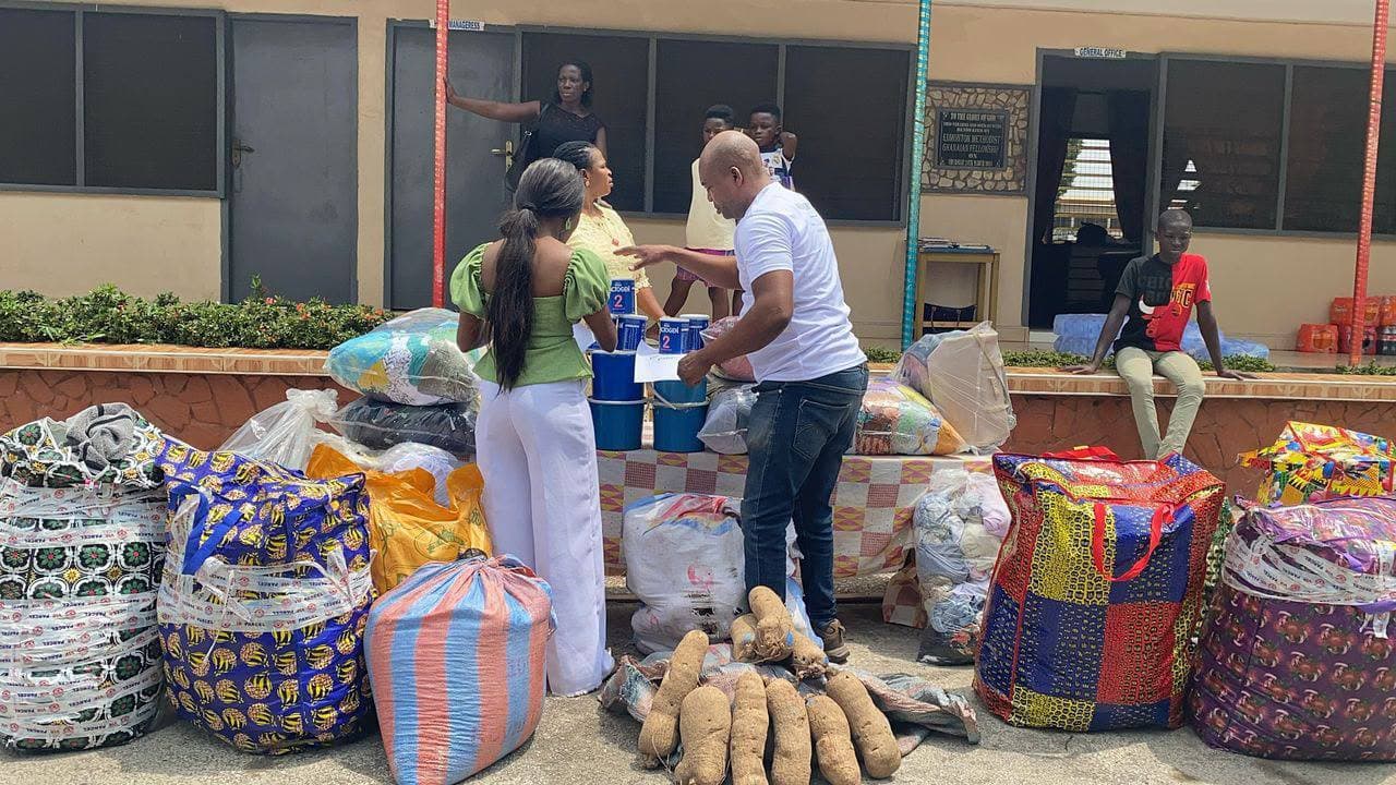 Clothing and essentials distribution day