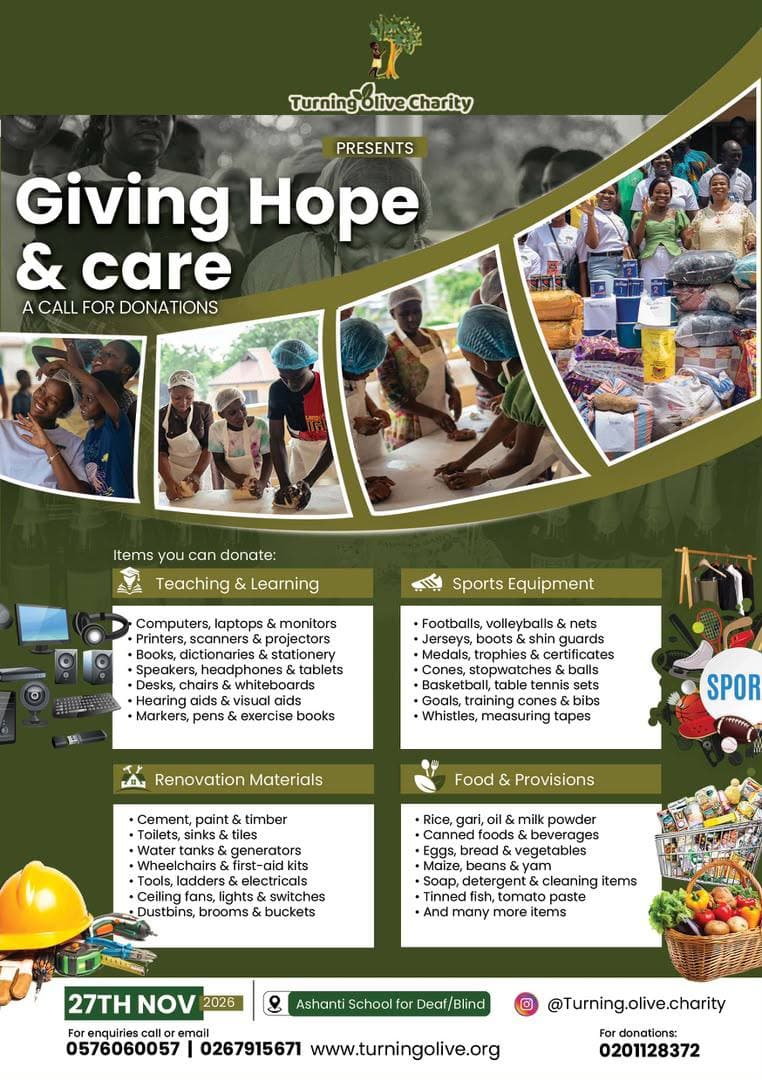 Giving Hope & Care — 2026 Donation Drive